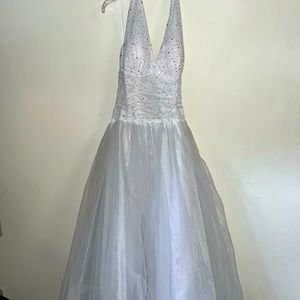 Blondie Nites white ball gown